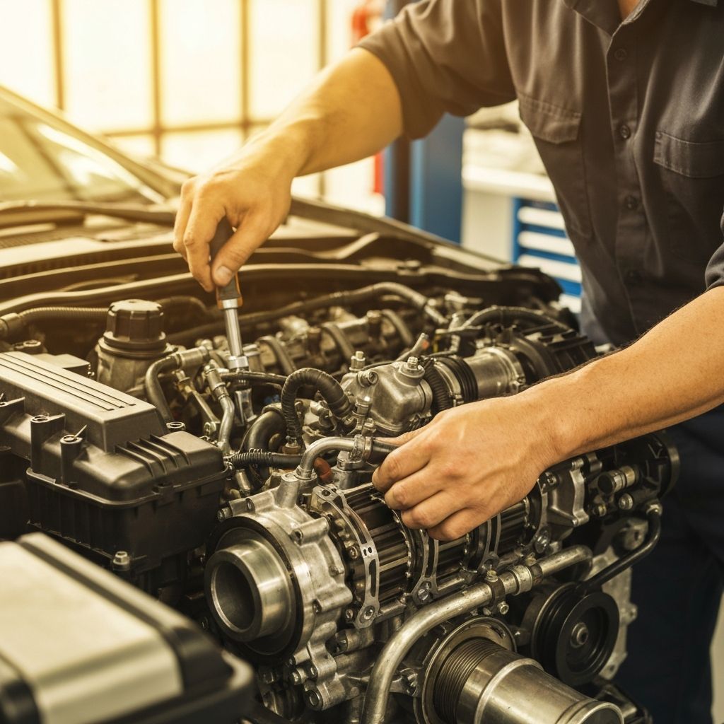 إصلاح المحرك